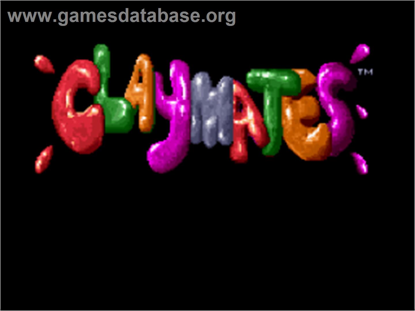 Claymates - Nintendo SNES - Artwork - Title Screen
