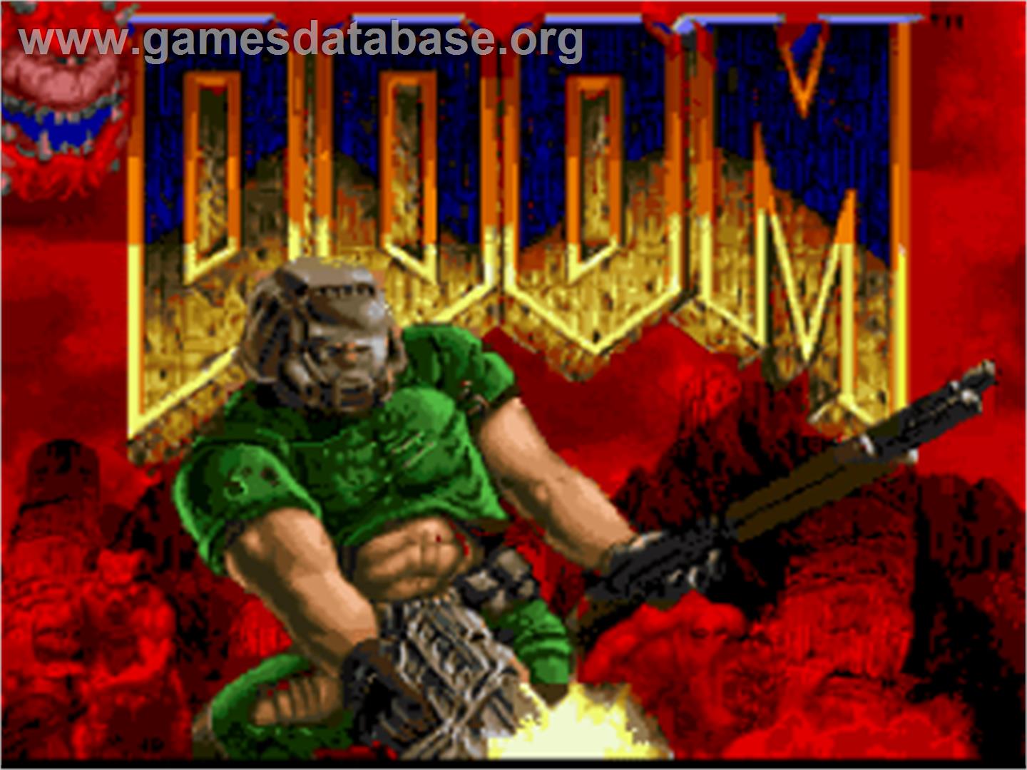 DOOM - Nintendo SNES - Artwork - Title Screen