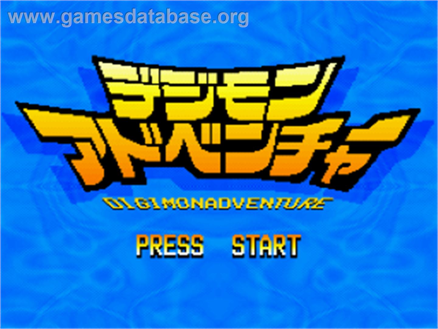 Digimon Adventure (bootleg) - Nintendo SNES - Artwork - Title Screen