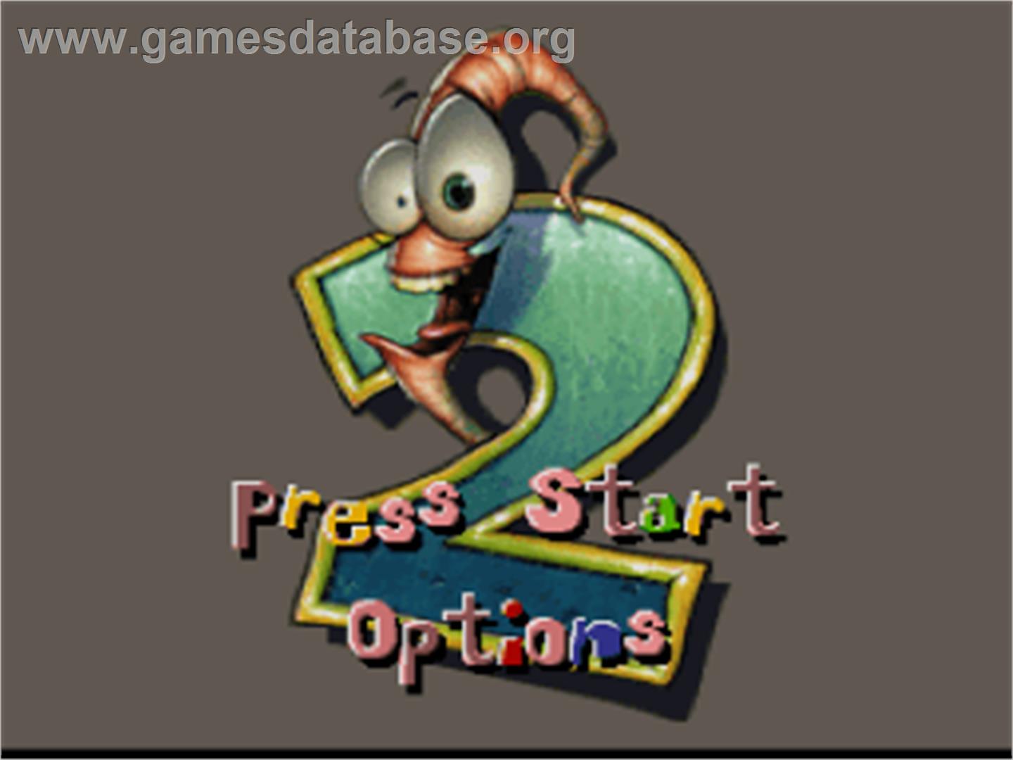 Earthworm Jim 2 - Nintendo SNES - Artwork - Title Screen