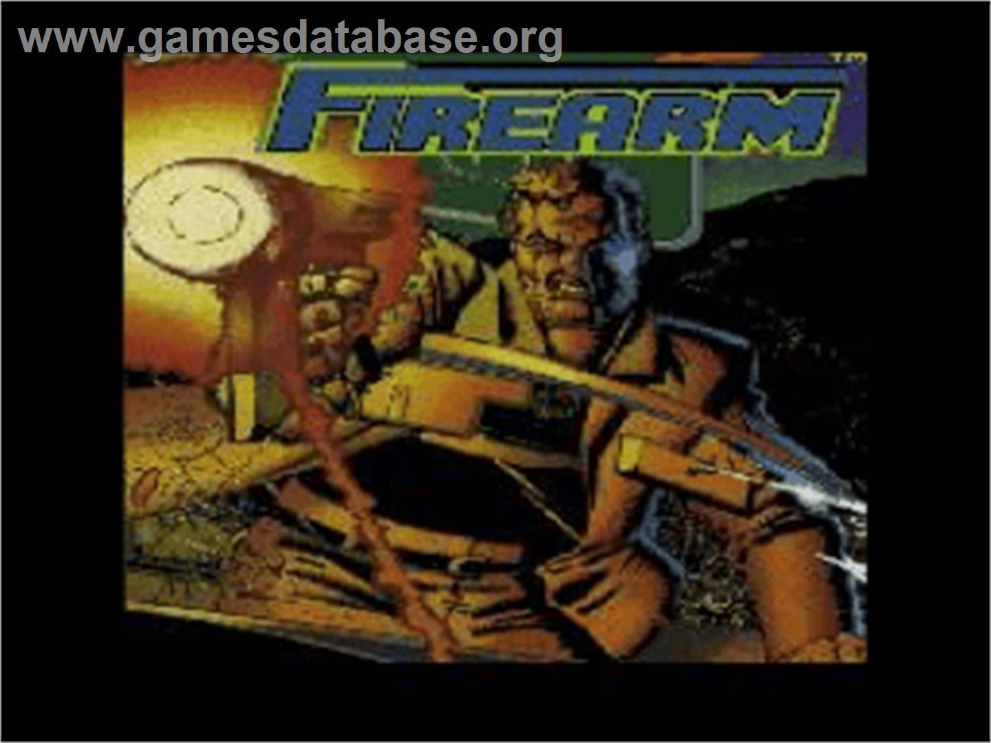 Firearm - Nintendo SNES - Artwork - Title Screen