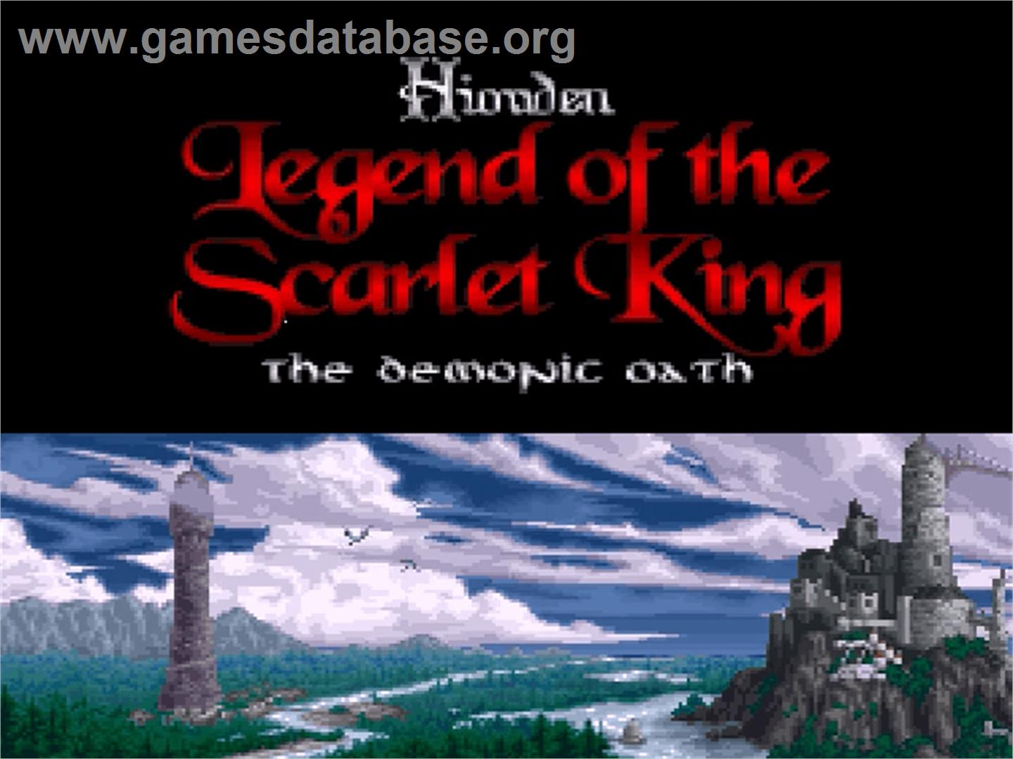 Hiouden - Mamono-tachi To No Chikai - Nintendo SNES - Artwork - Title Screen
