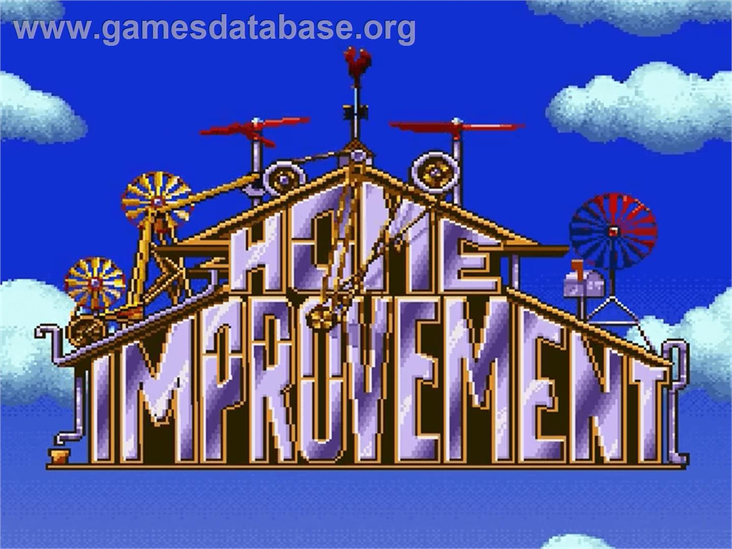 Home Improvement: Power Tool Pursuit - Nintendo SNES - Artwork - Title Screen