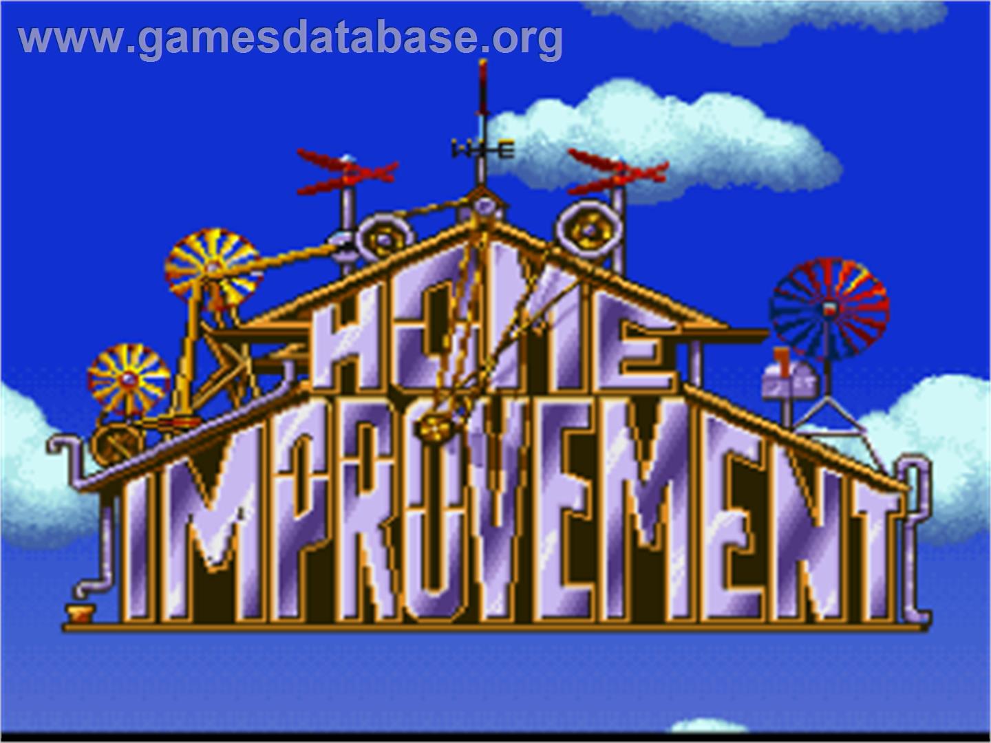 Home Improvement - Power Tool Pursuit - Nintendo SNES - Artwork - Title Screen