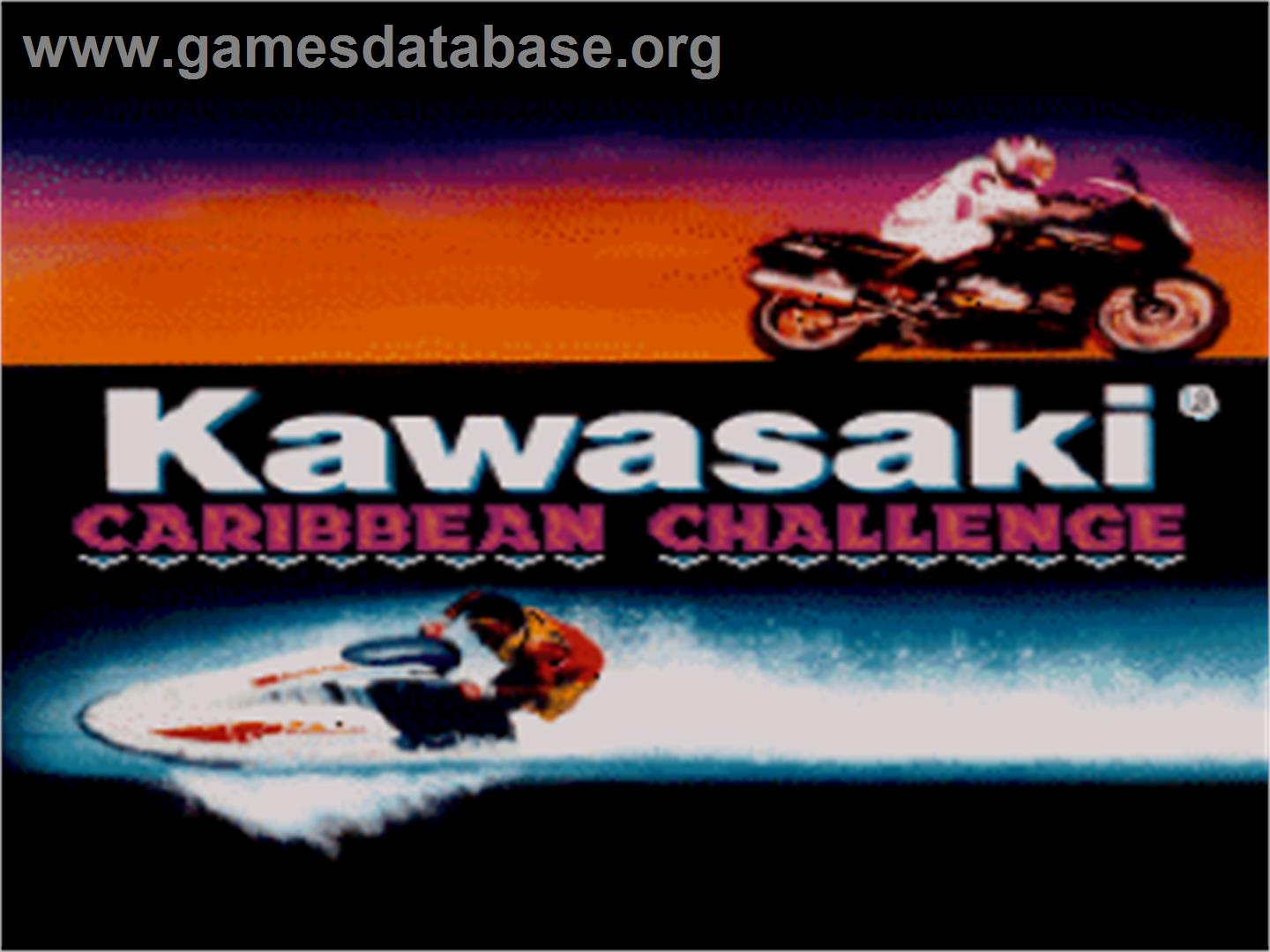 Kawasaki Caribbean Challenge - Nintendo SNES - Artwork - Title Screen