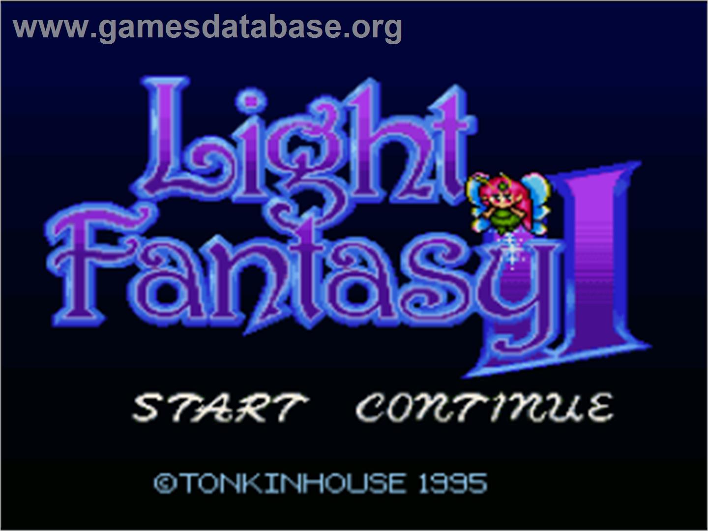 Light Fantasy 2 - Nintendo SNES - Artwork - Title Screen
