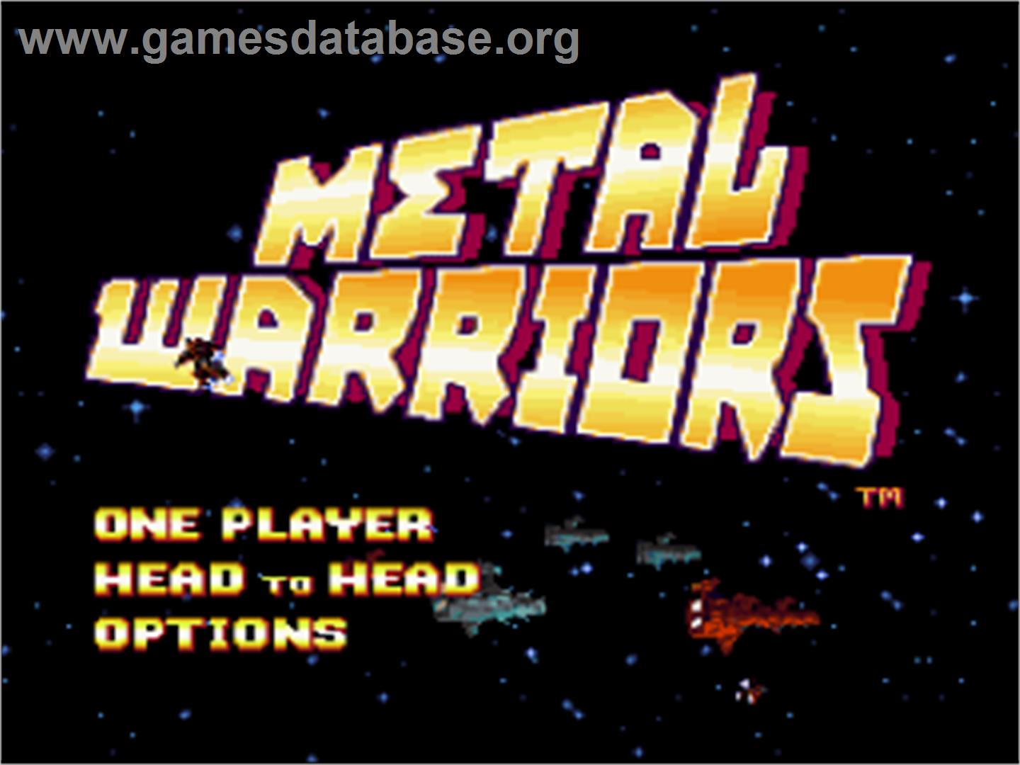 Metal Warriors - Nintendo SNES - Artwork - Title Screen