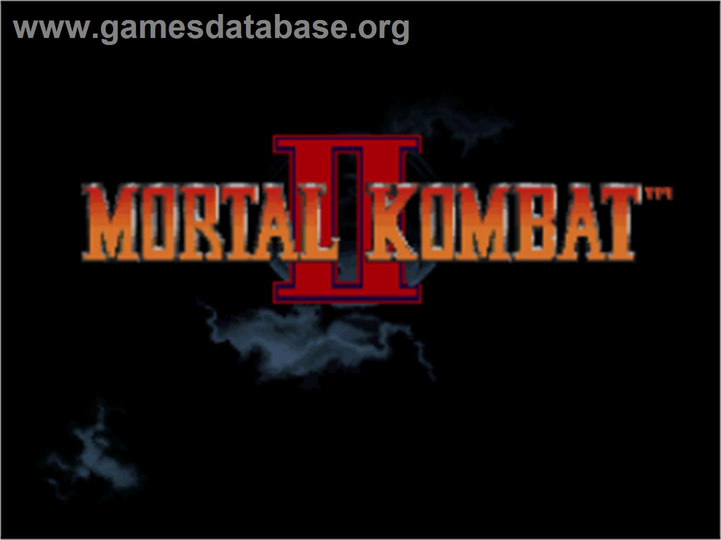 Mortal Kombat II - Nintendo SNES - Artwork - Title Screen