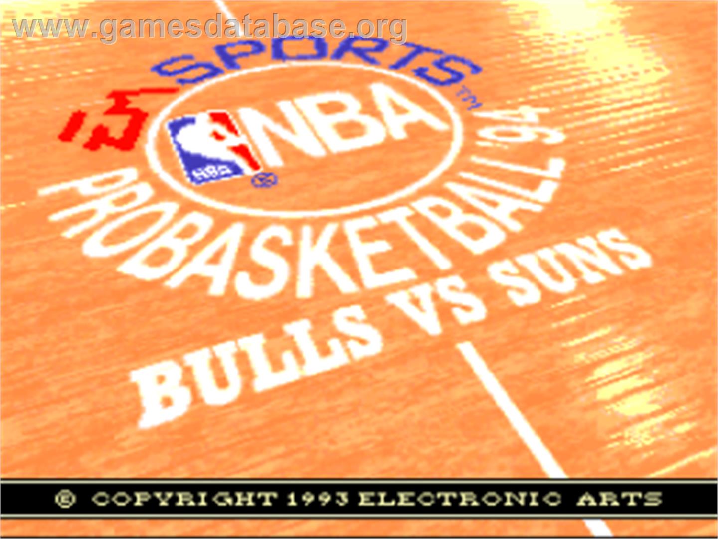 NBA Showdown - Nintendo SNES - Artwork - Title Screen