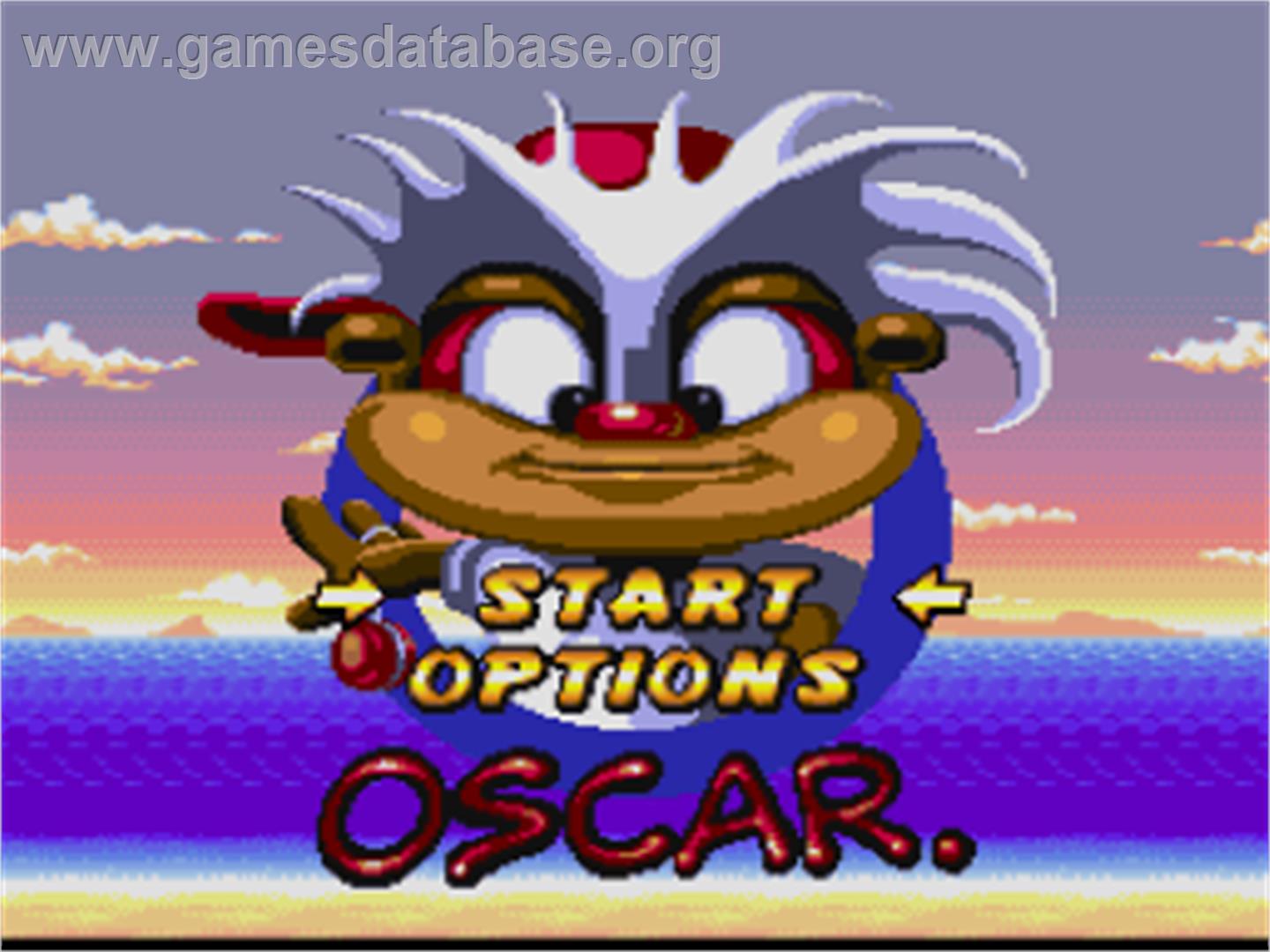 Oscar - Nintendo SNES - Artwork - Title Screen