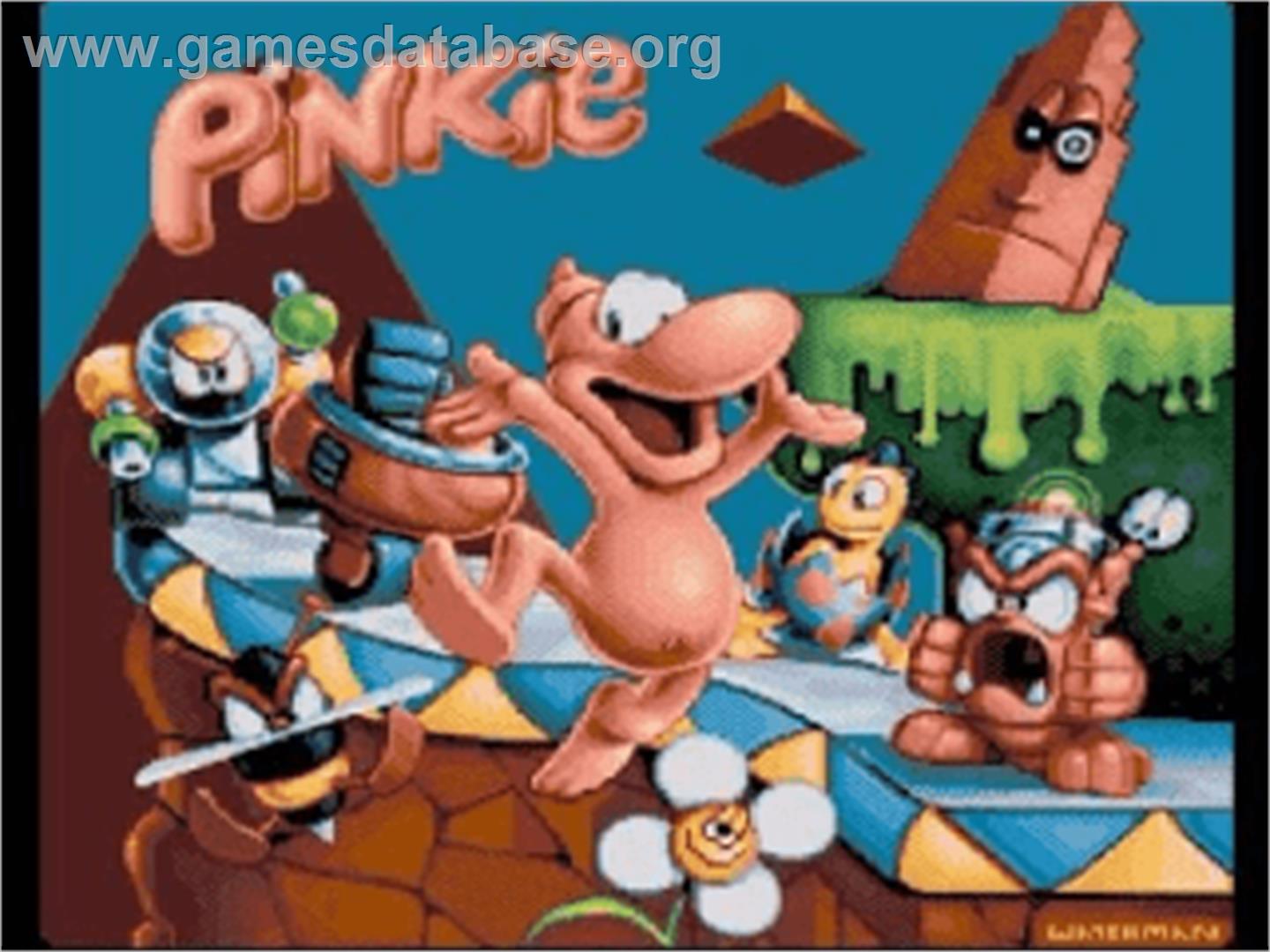 Pinkie - Nintendo SNES - Artwork - Title Screen