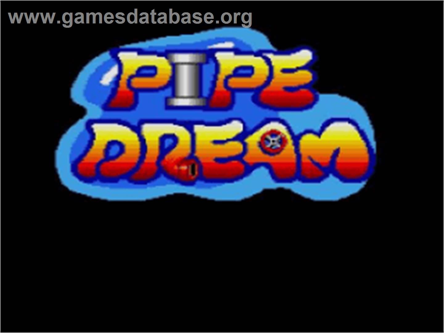 Pipe Dream - Nintendo SNES - Artwork - Title Screen
