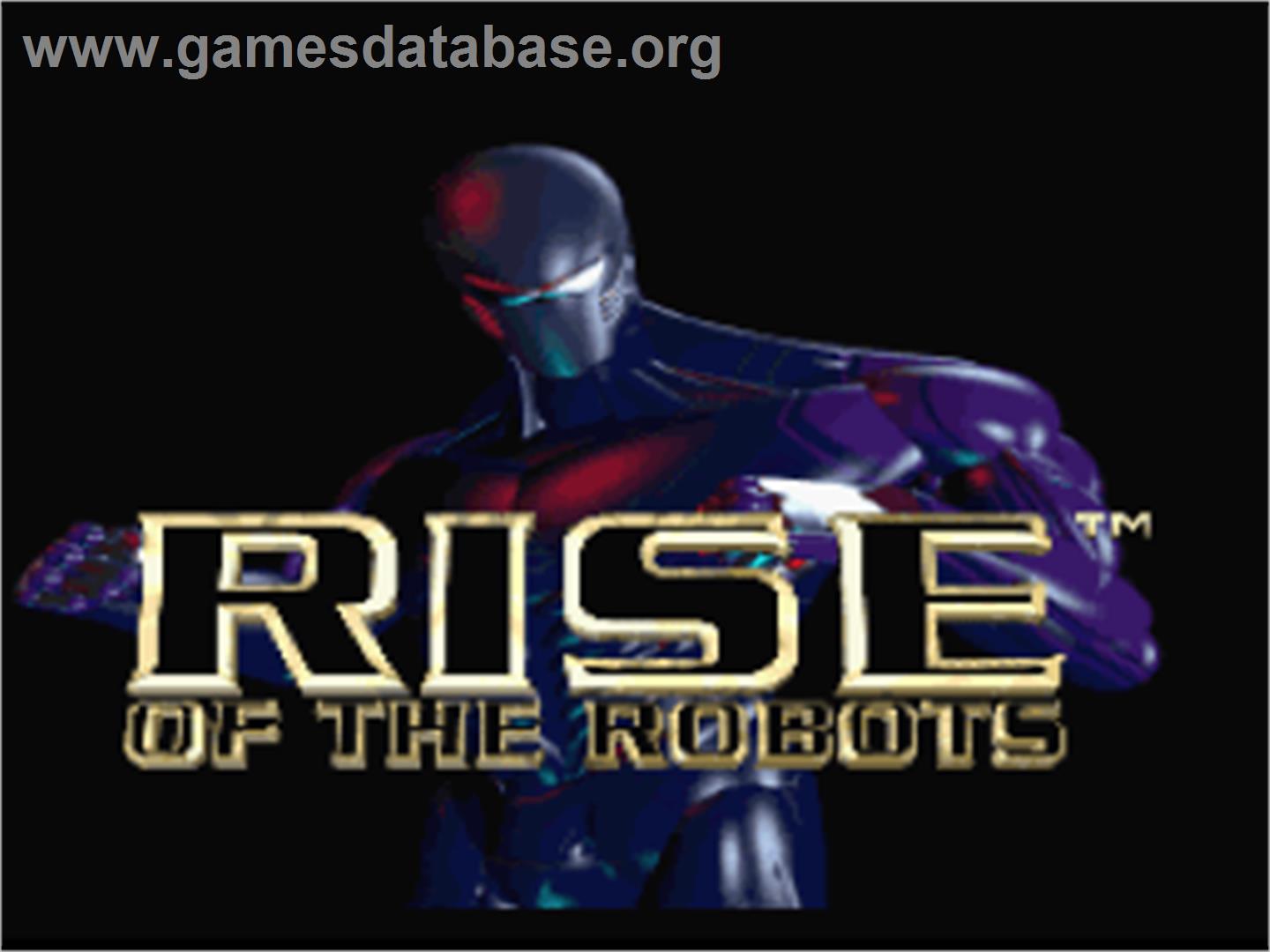 Rise of the Robots - Nintendo SNES - Artwork - Title Screen