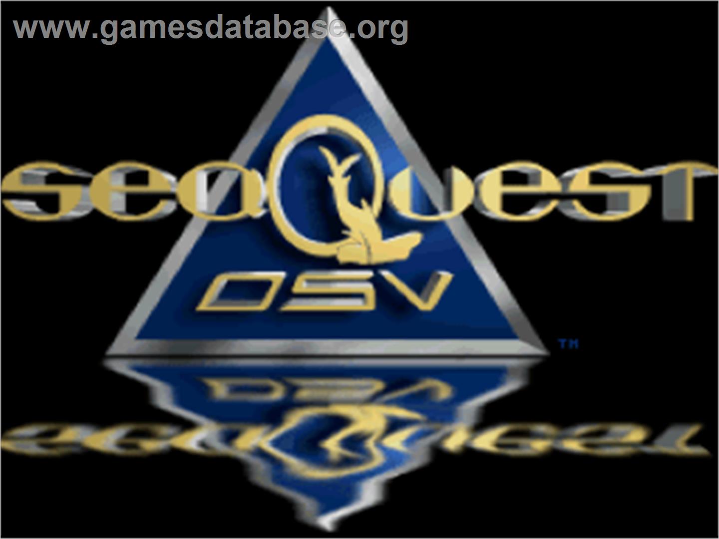 SeaQuest DSV - Nintendo SNES - Artwork - Title Screen