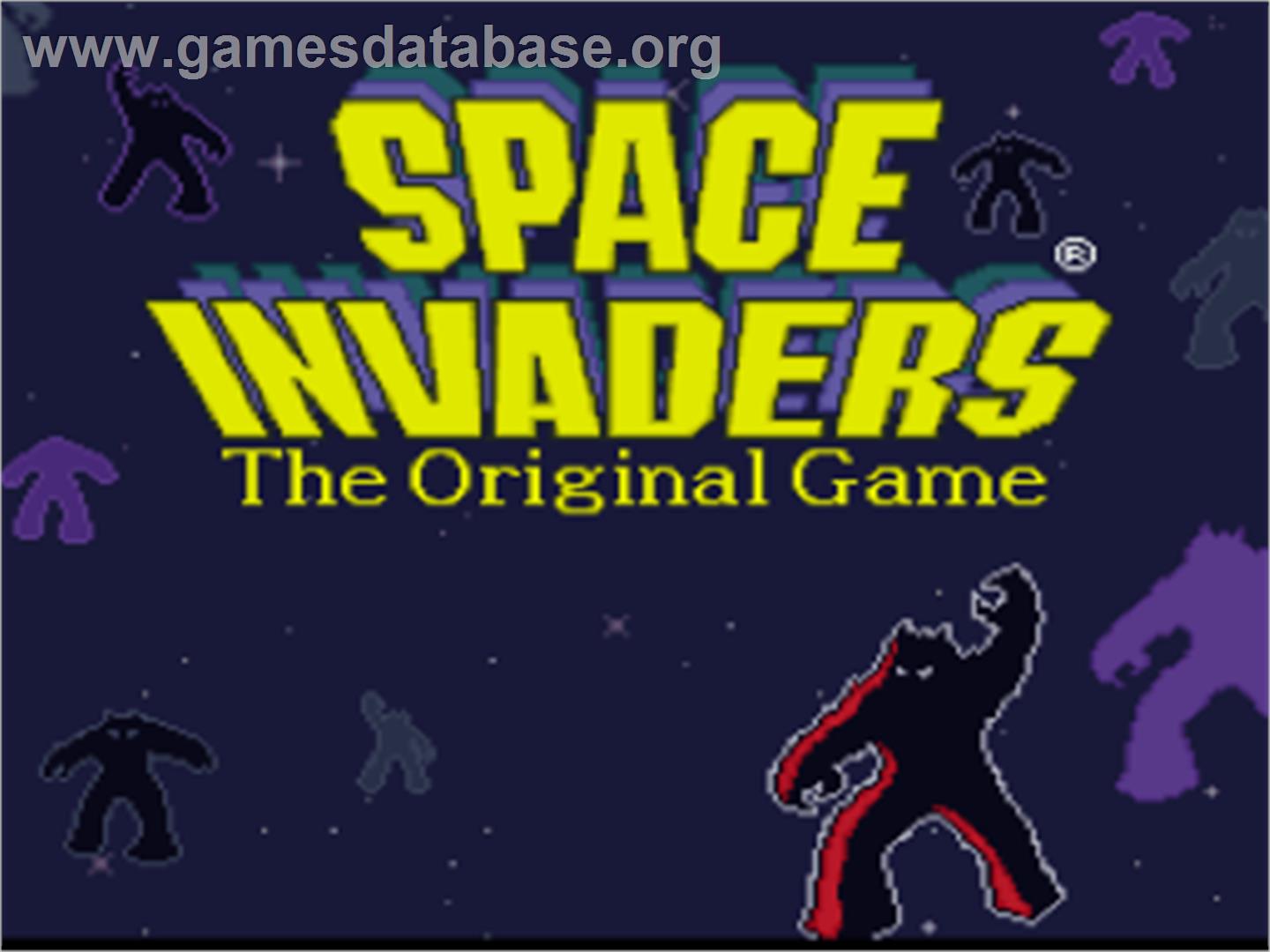 Space Invaders - Nintendo SNES - Artwork - Title Screen