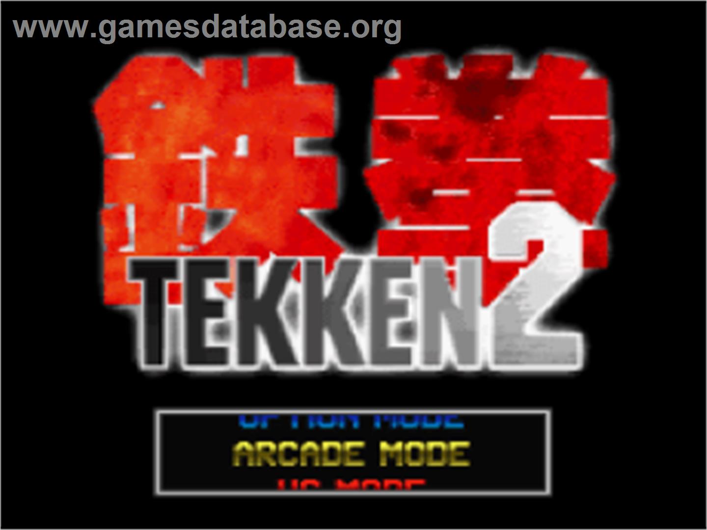 Tekken 2 - Nintendo SNES - Artwork - Title Screen