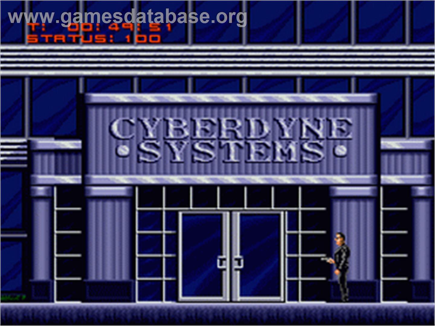 Terminator, The - Nintendo SNES - Artwork - Title Screen