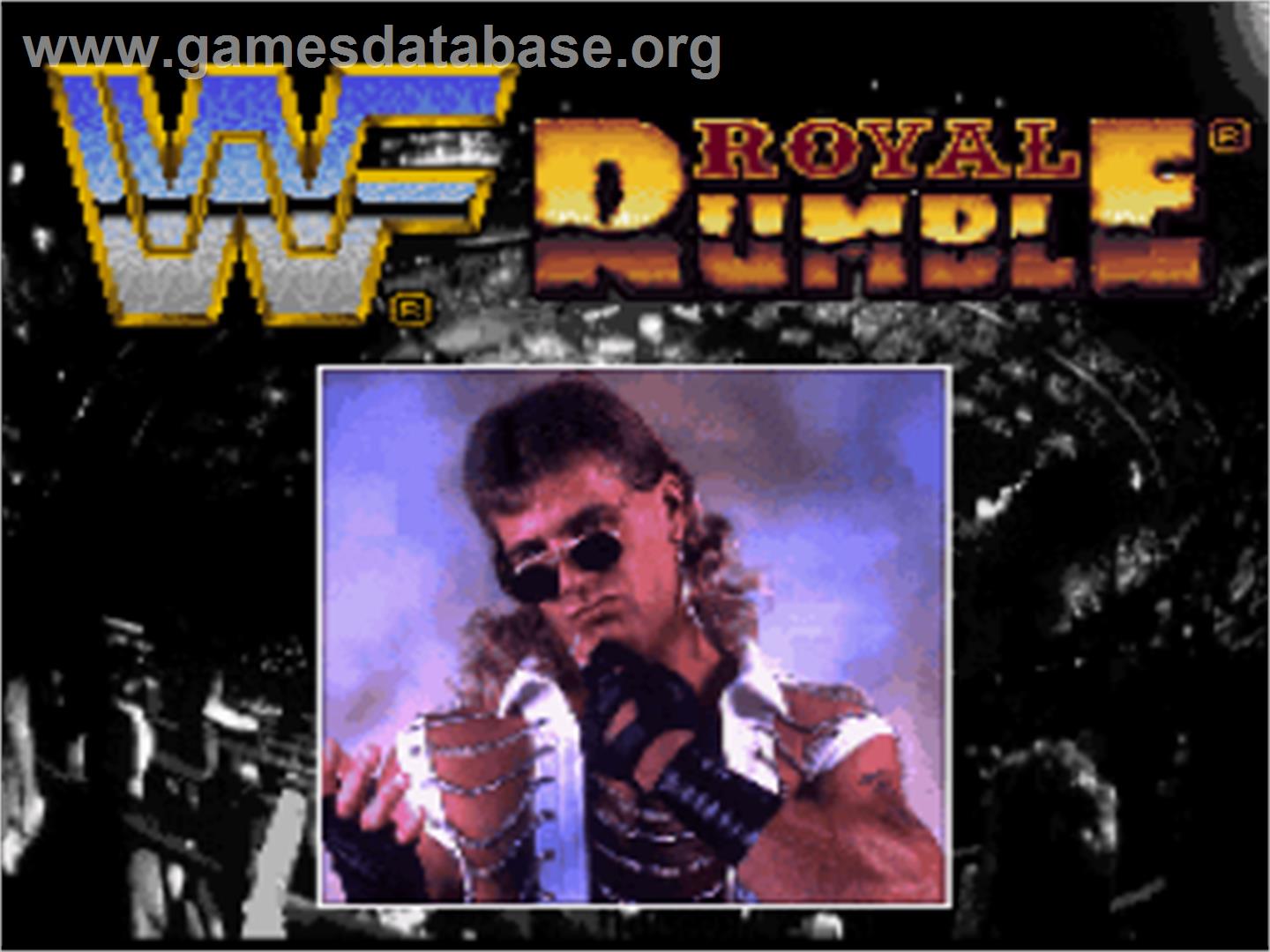 WWF Royal Rumble - Nintendo SNES - Artwork - Title Screen