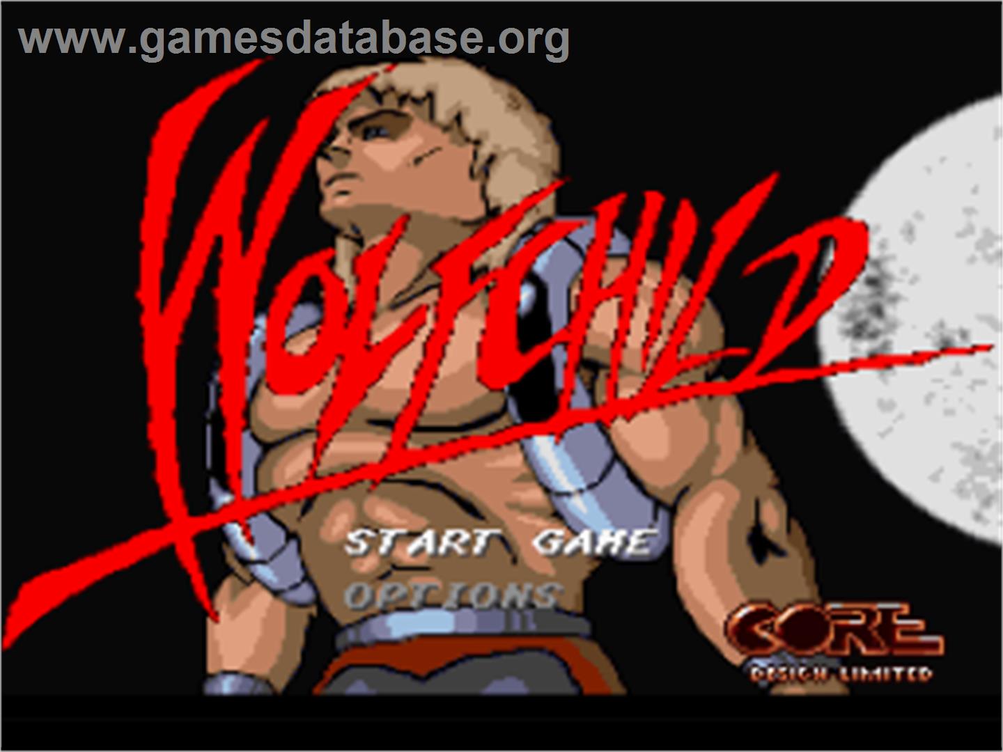 Wolfchild - Nintendo SNES - Artwork - Title Screen