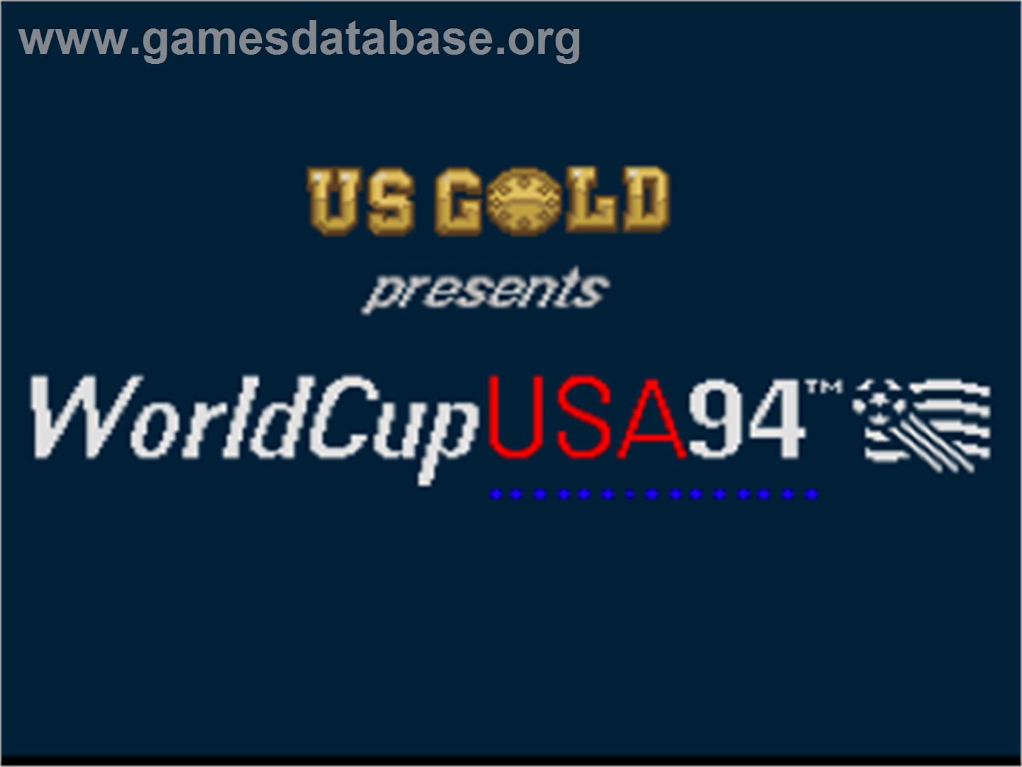 World Cup USA '94 - Nintendo SNES - Artwork - Title Screen