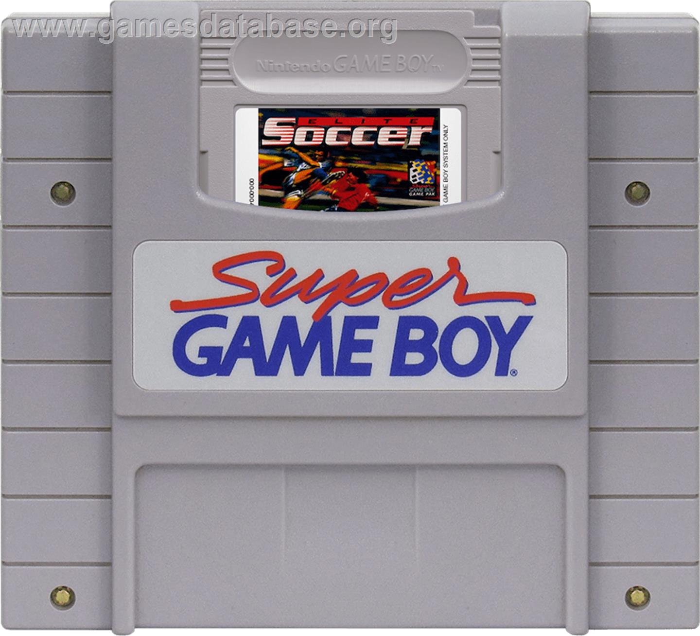 Elite Soccer - Nintendo Super Gameboy - Artwork - Cartridge