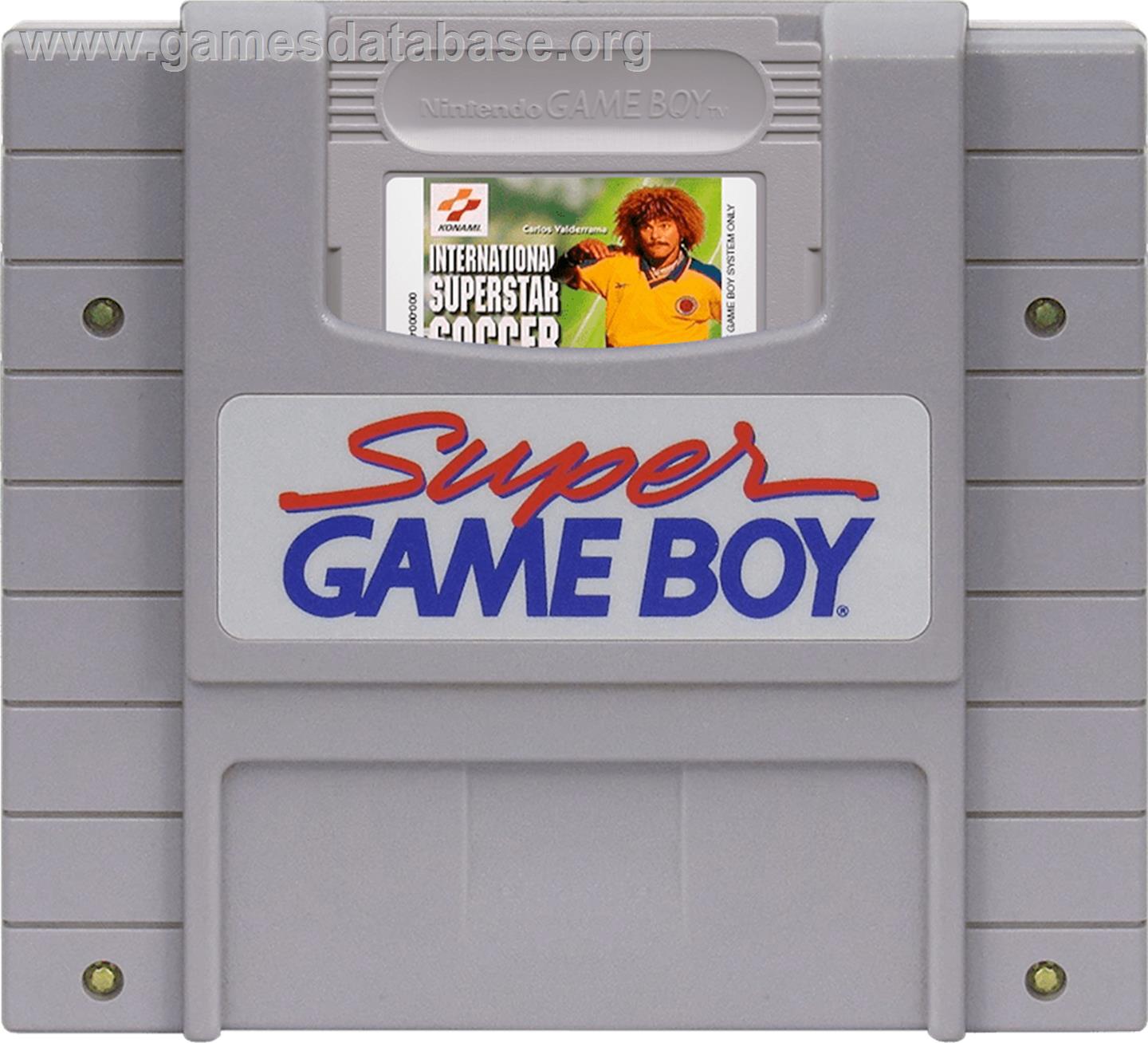 International Superstar Soccer - Nintendo Super Gameboy - Artwork - Cartridge