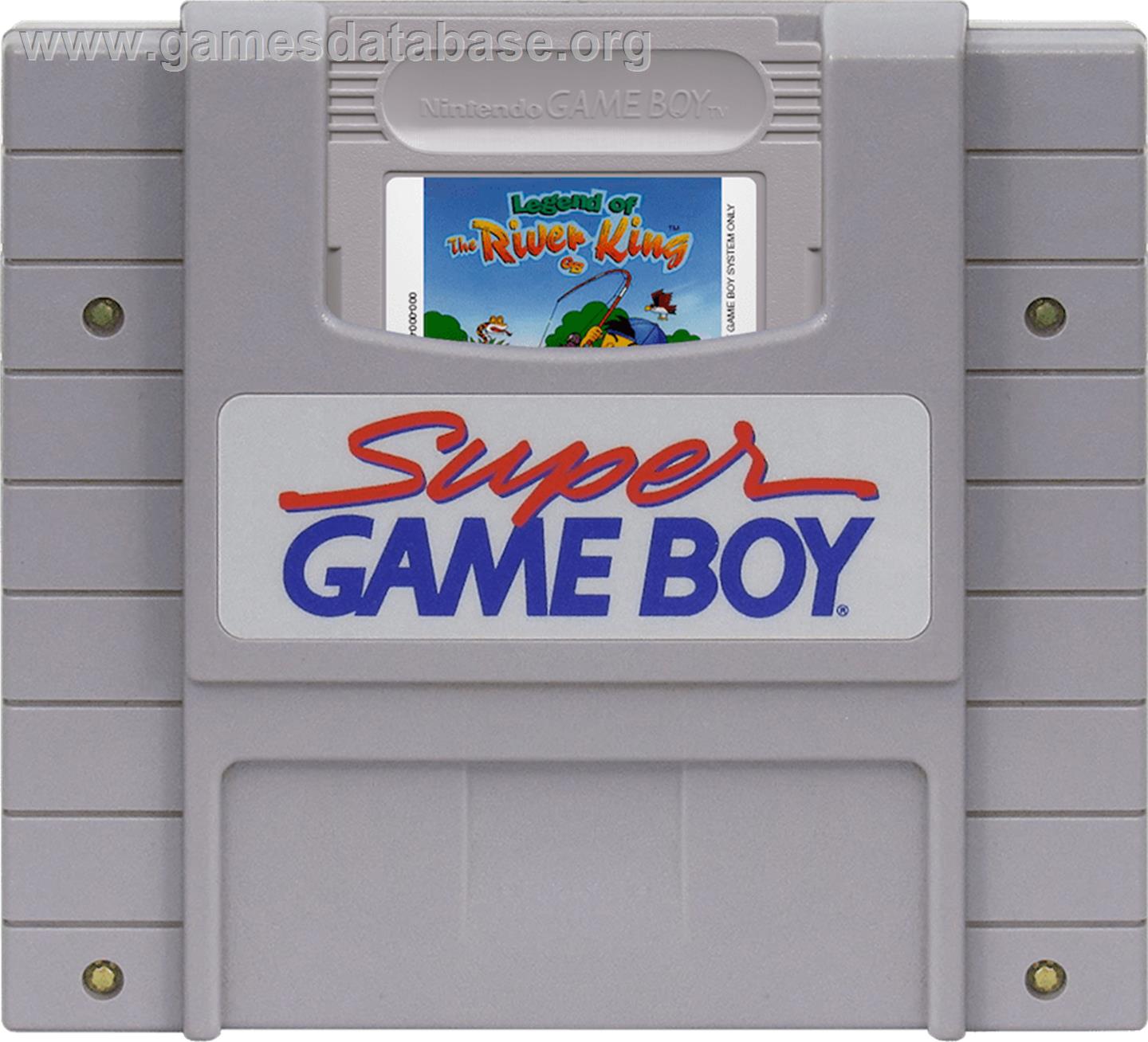 Legend of the River King GB - Nintendo Super Gameboy - Artwork - Cartridge