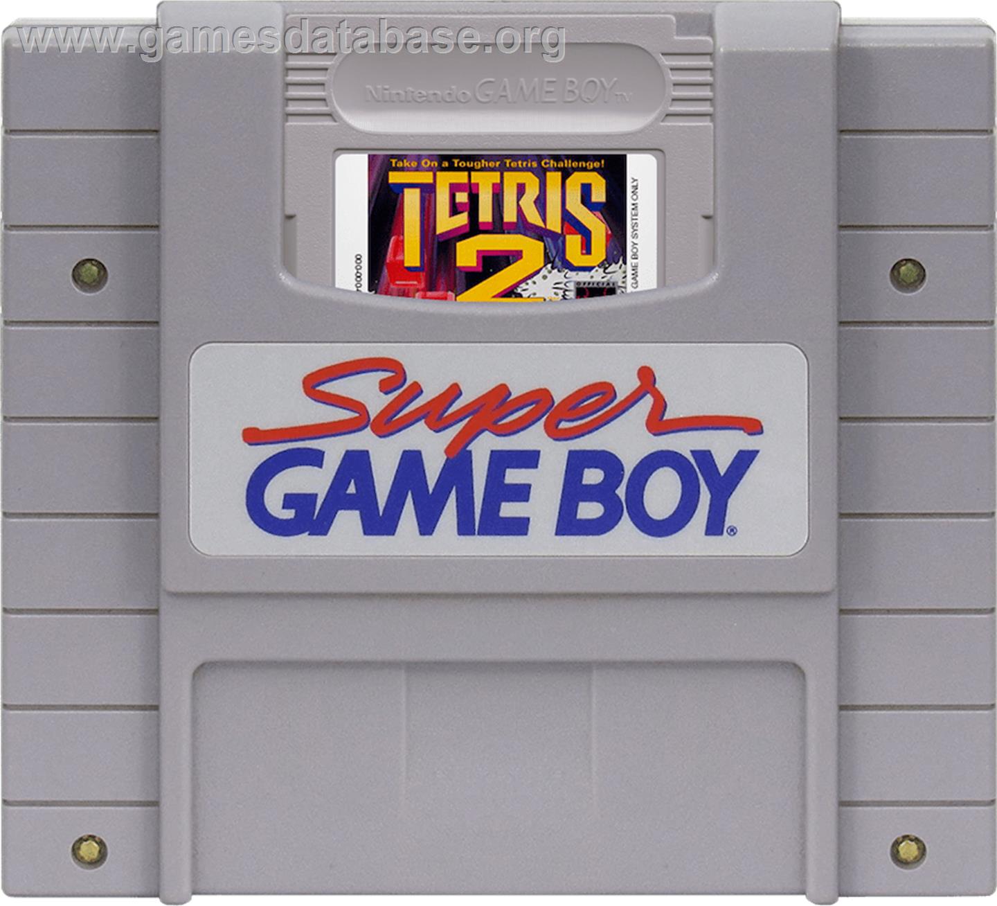 Tetris 2 - Nintendo Super Gameboy - Artwork - Cartridge
