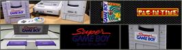 Arcade Cabinet Marquee for Pac-in-Time.