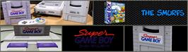 Arcade Cabinet Marquee for Smurfs, The.