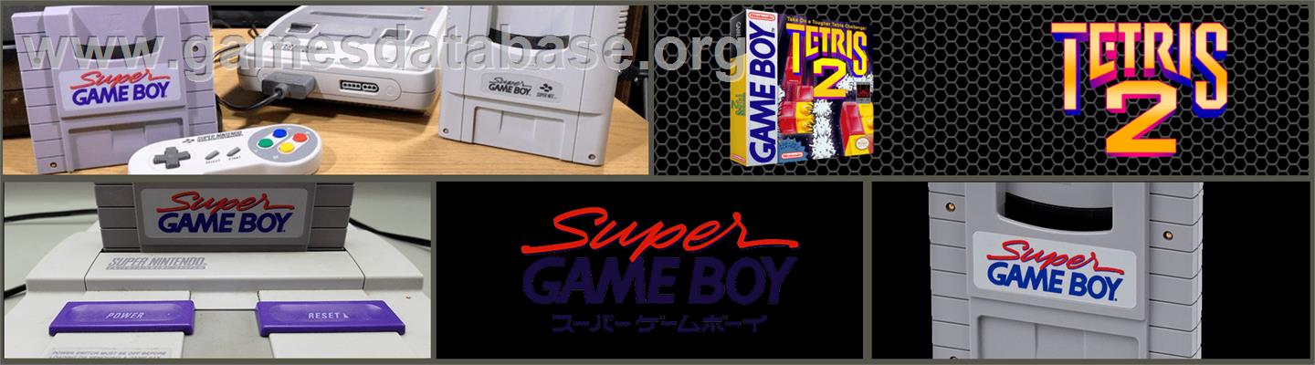Tetris 2 - Nintendo Super Gameboy - Artwork - Marquee