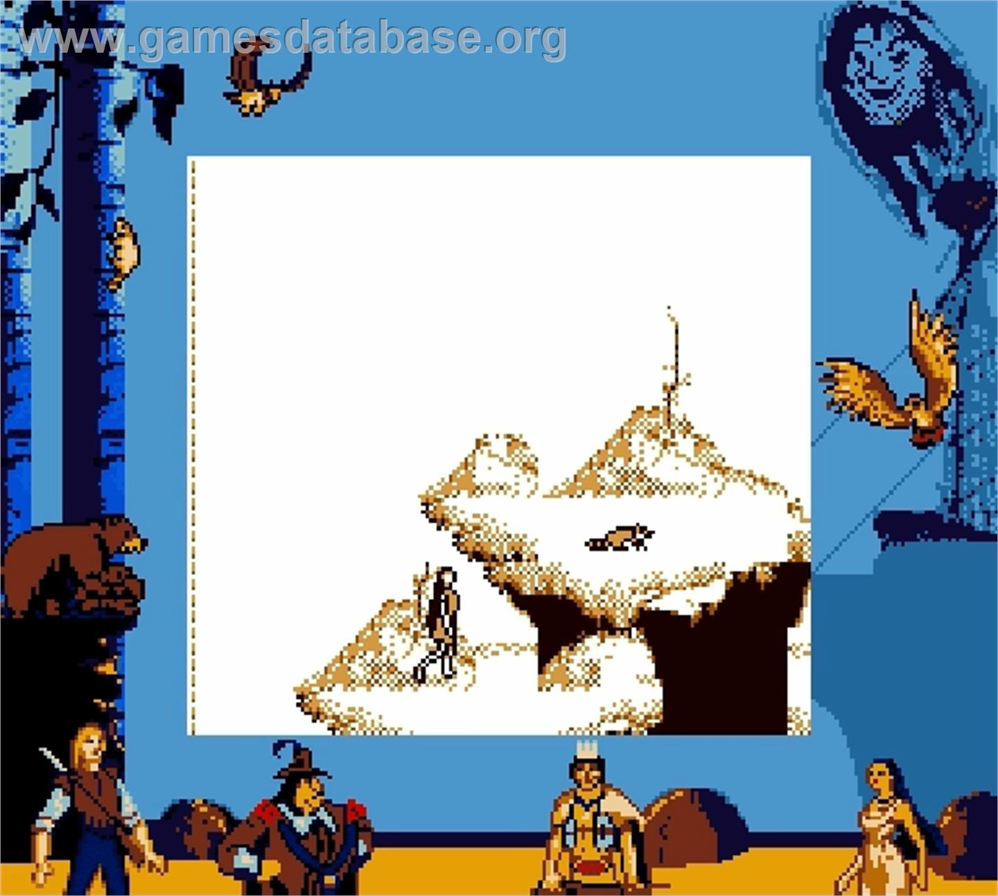 Pocahontas - Nintendo Super Gameboy - Artwork - In Game