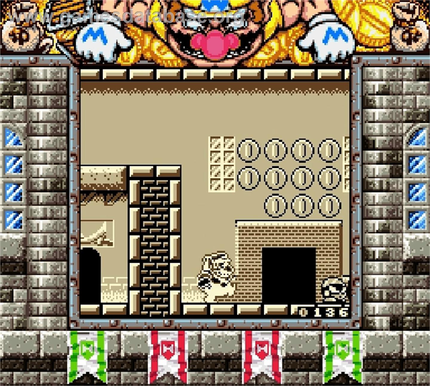 Wario Land II - Nintendo Super Gameboy - Artwork - In Game