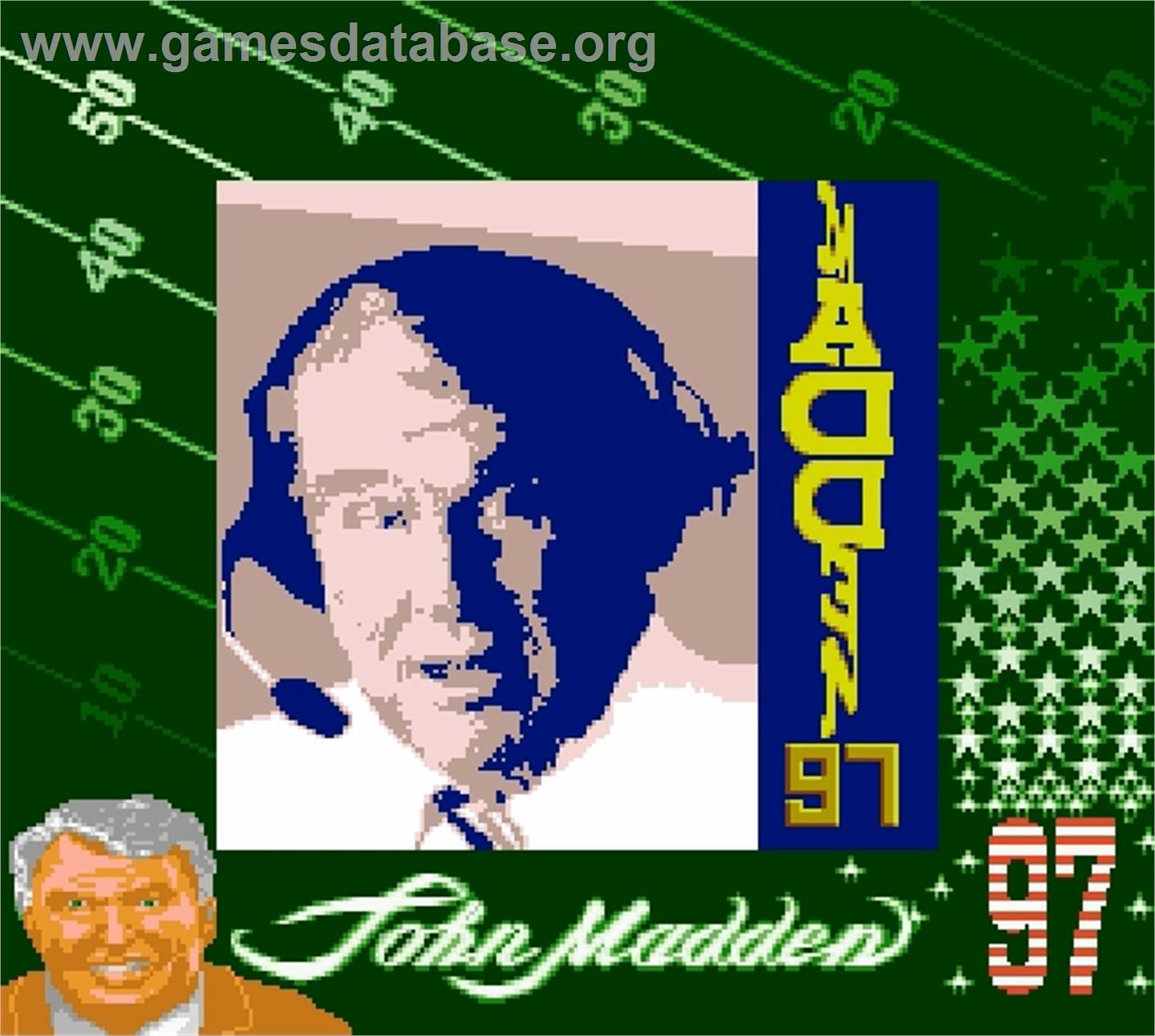 Madden '97 - Nintendo Super Gameboy - Artwork - Title Screen