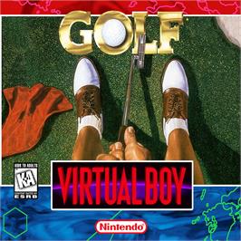 Box cover for Golf on the Nintendo Virtual Boy.