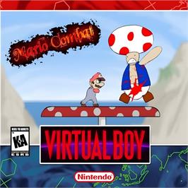 Box cover for Mario Combat on the Nintendo Virtual Boy.