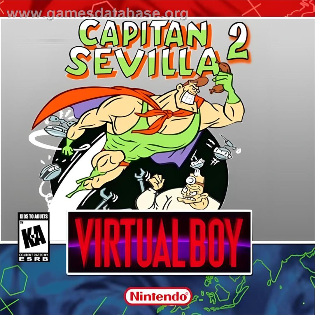 Capitan Sevilla 2 - Nintendo Virtual Boy - Artwork - Box
