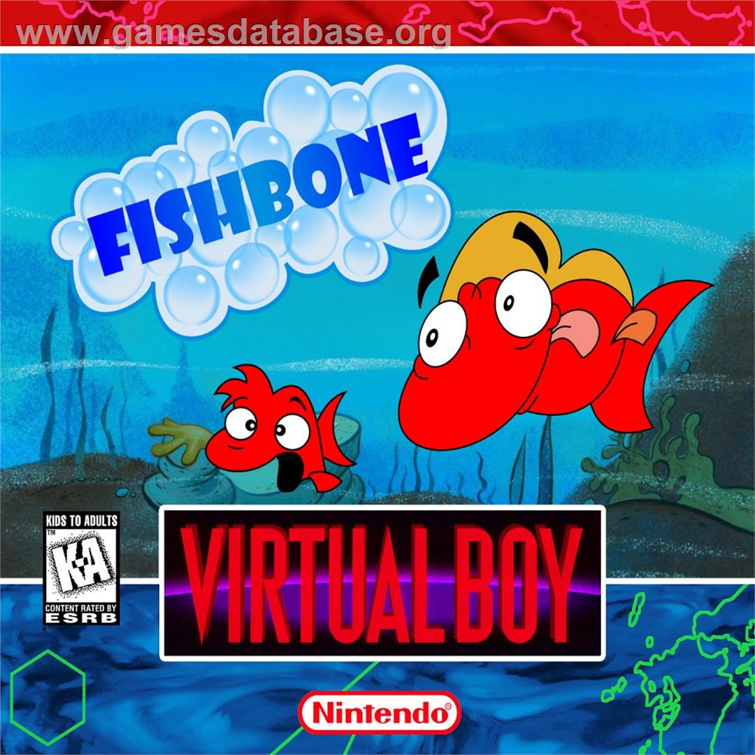 Fishbone - Nintendo Virtual Boy - Artwork - Box