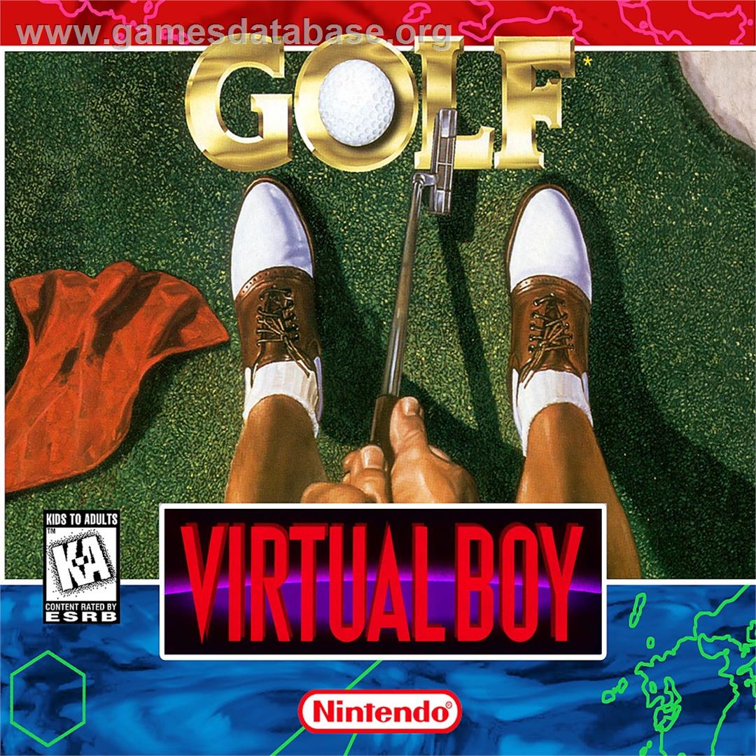 Golf - Nintendo Virtual Boy - Artwork - Box