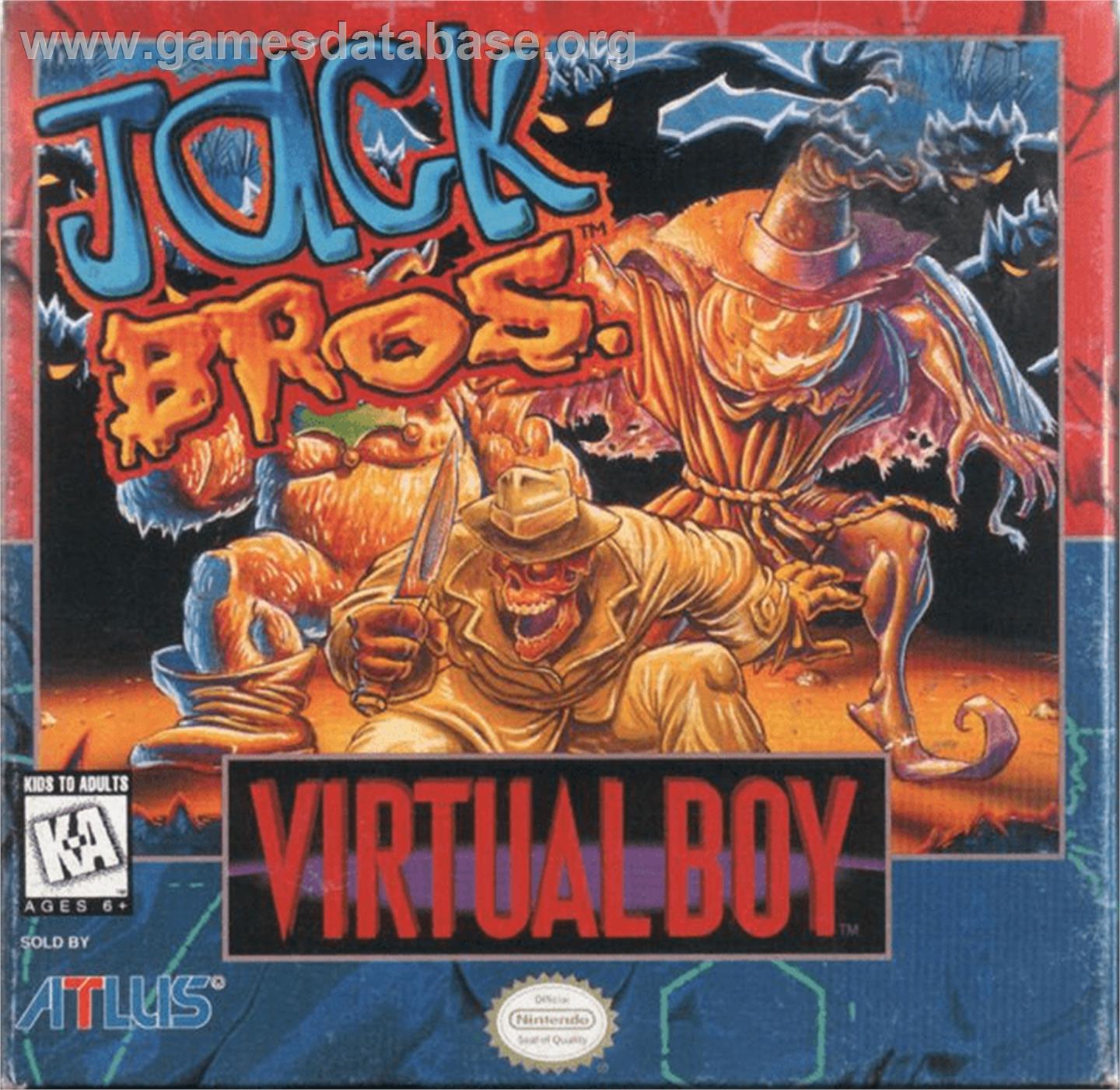 Jack Bros. - Nintendo Virtual Boy - Artwork - Box
