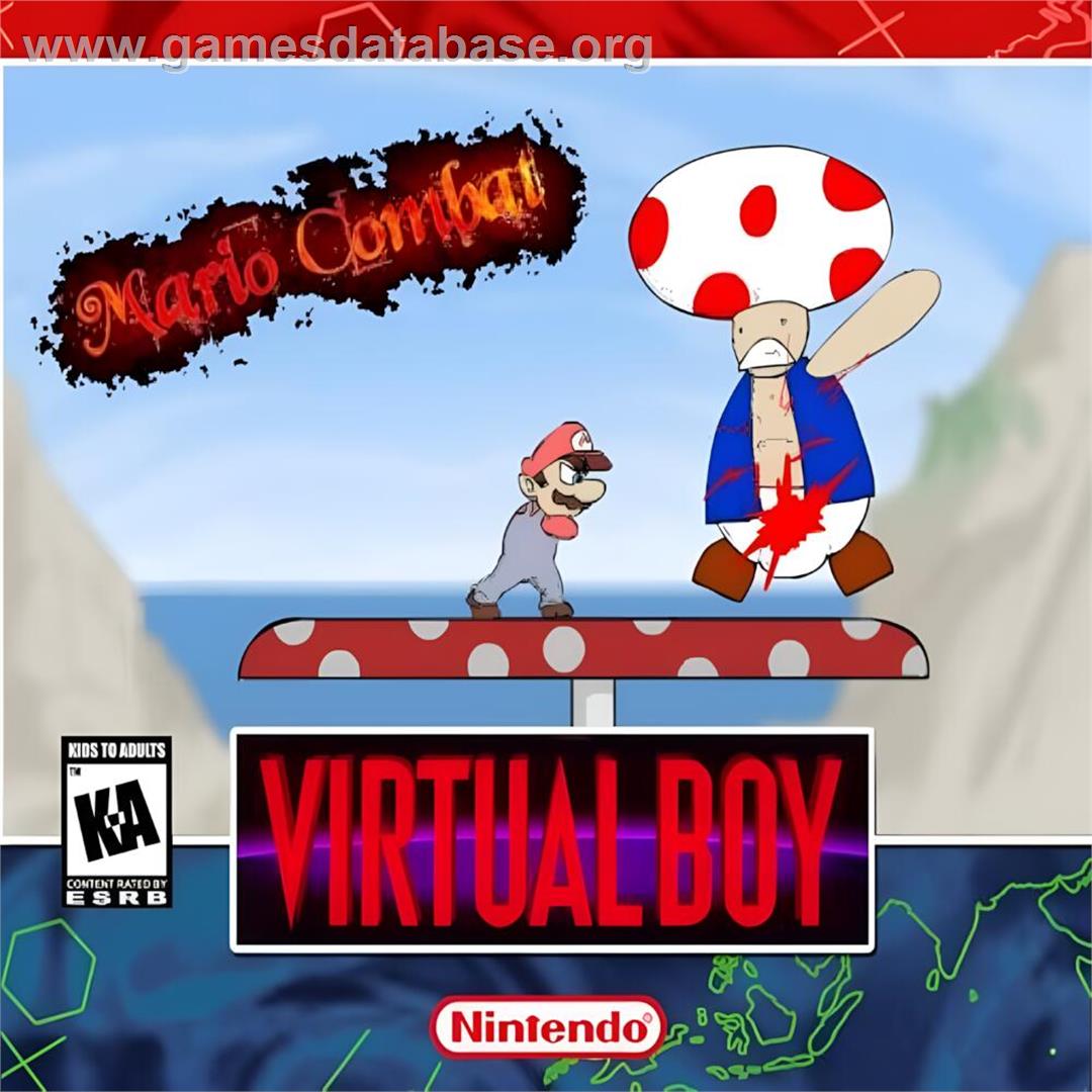 Mario Combat - Nintendo Virtual Boy - Artwork - Box
