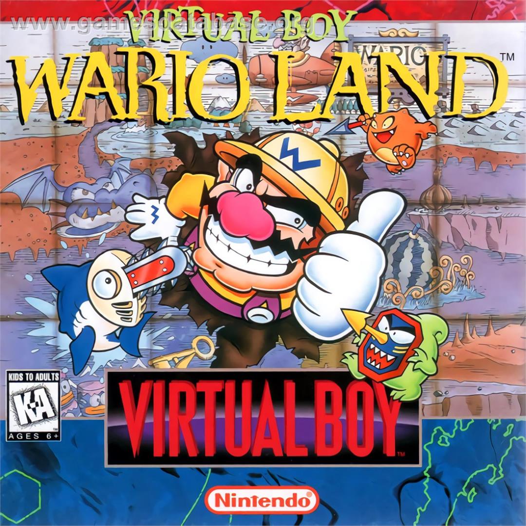 Virtual Boy Wario Land - Nintendo Virtual Boy - Artwork - Box