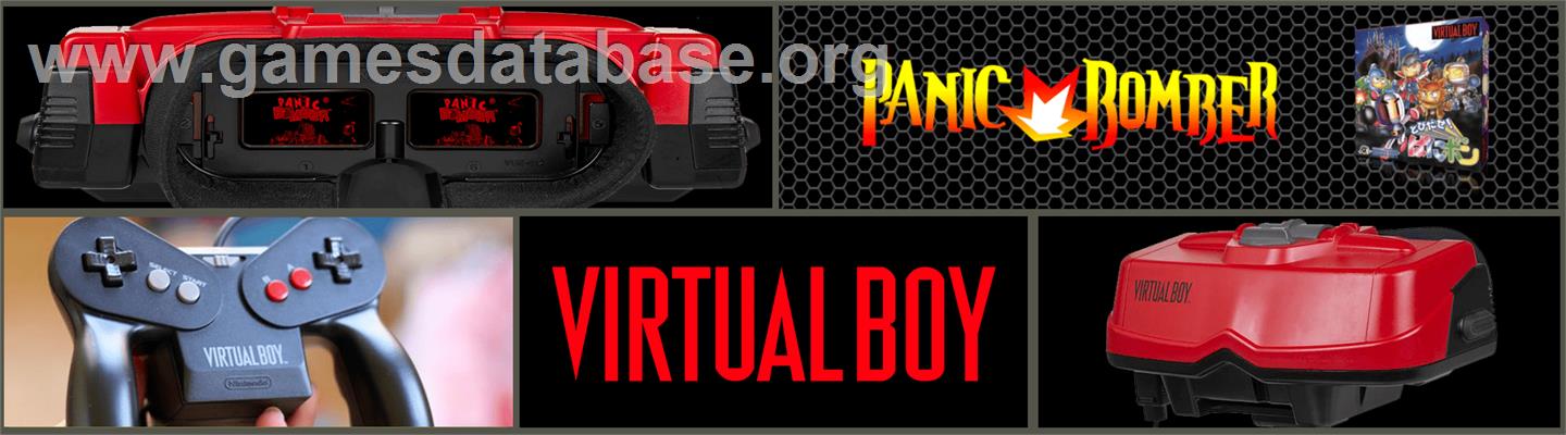 Panic Bomber - Nintendo Virtual Boy - Artwork - Marquee