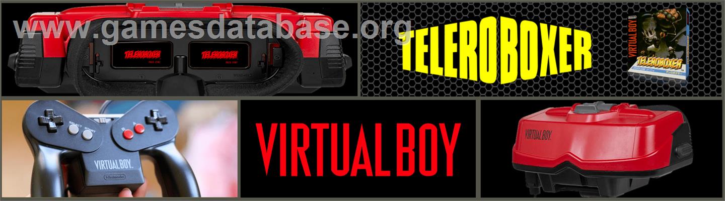 Teleroboxer - Nintendo Virtual Boy - Artwork - Marquee