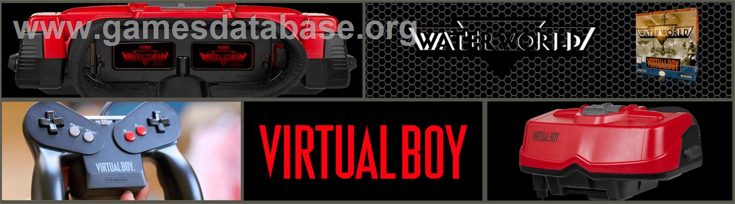 Waterworld - Nintendo Virtual Boy - Artwork - Marquee