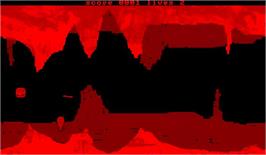 In game image of Hamburgers En Route to Switzerland on the Nintendo Virtual Boy.