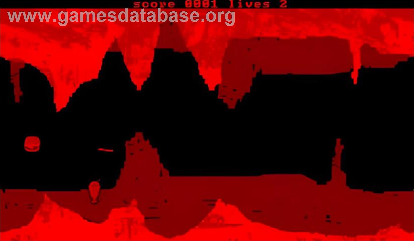 Hamburgers En Route to Switzerland - Nintendo Virtual Boy - Artwork - In Game