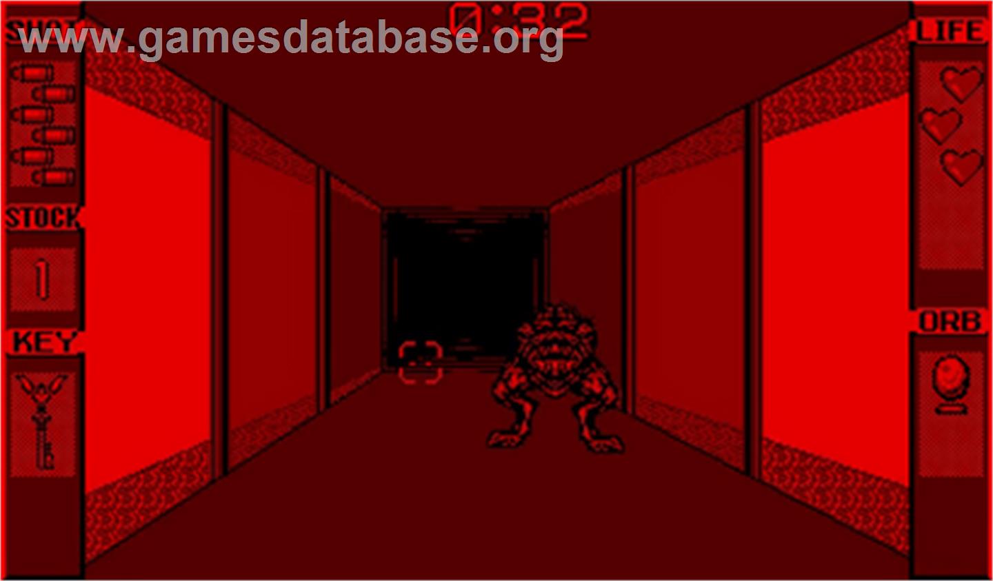 Insmouse no Yakata - Nintendo Virtual Boy - Artwork - In Game