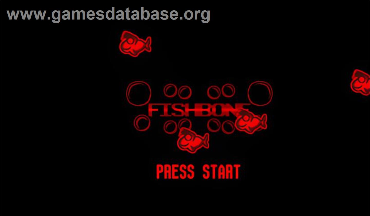 Fishbone - Nintendo Virtual Boy - Artwork - Title Screen