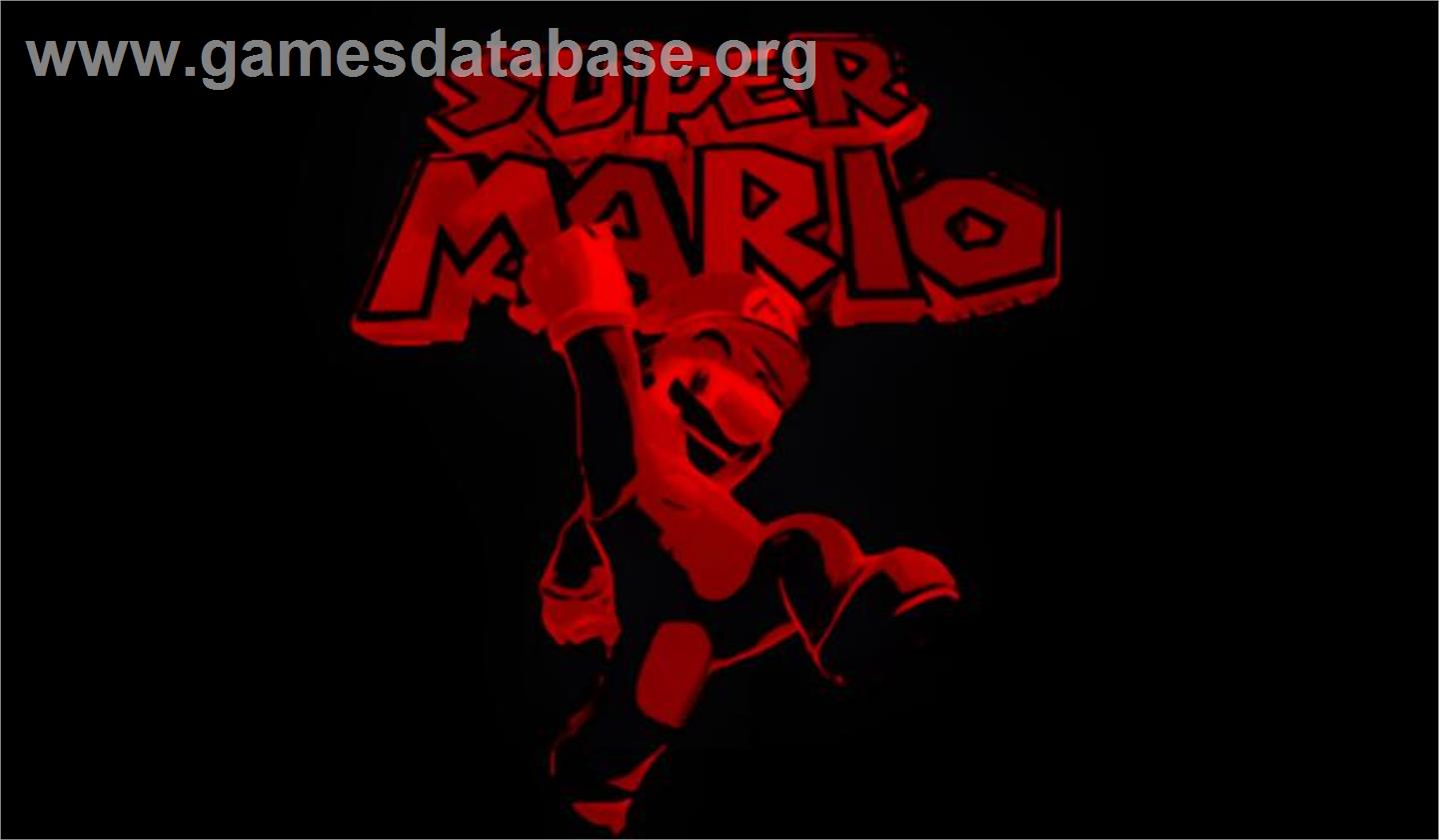 Mario Vb - Nintendo Virtual Boy - Artwork - Title Screen